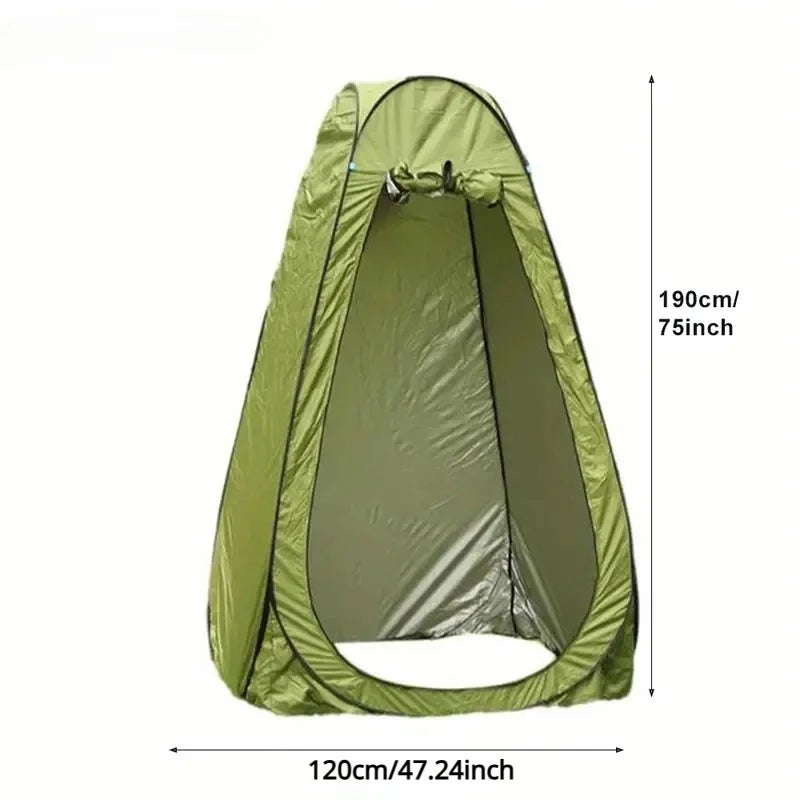 Outdoor bathing tent