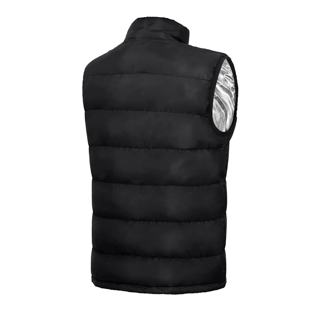 9 Heated Vest Zones Electric Heating Jacket For Camping
