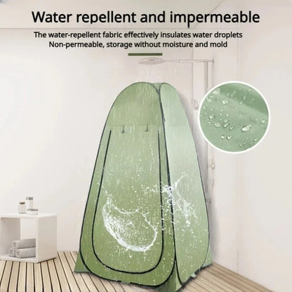 Outdoor bathing tent