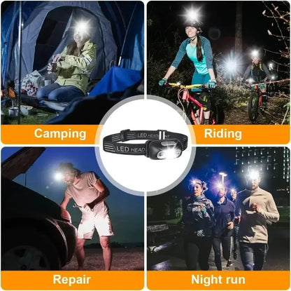 Mini LED Outdoor Waterproof Camping Headlamp