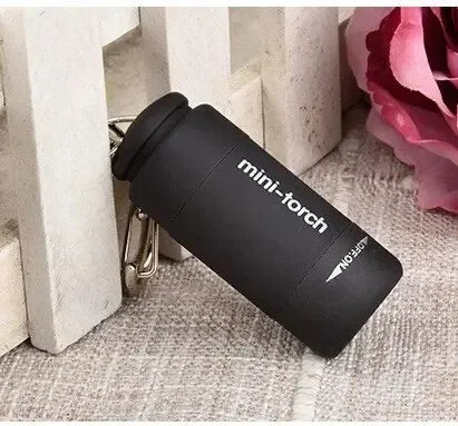 USB rechargeable keychain LED flashlight