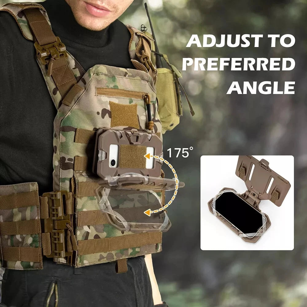 Camping Tactical MOLLE Phone Holder