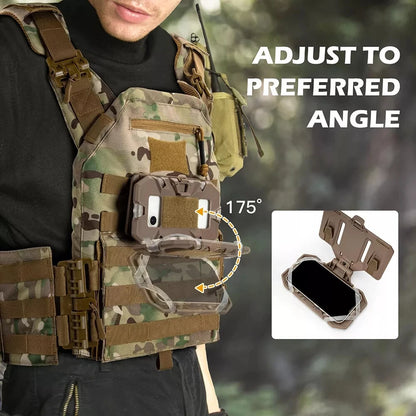 Camping Tactical MOLLE Phone Holder