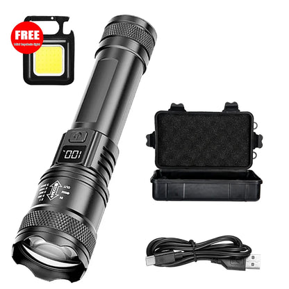 Ultra Bright Rechargeable LED Flashlight