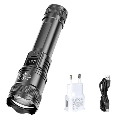 Ultra Bright Rechargeable LED Flashlight