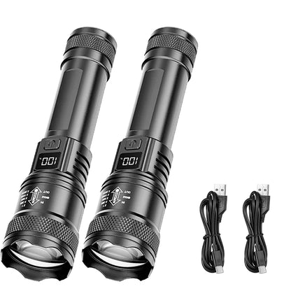 Ultra Bright Rechargeable LED Flashlight