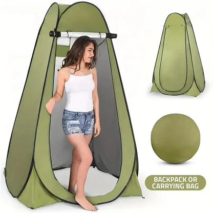 Outdoor bathing tent