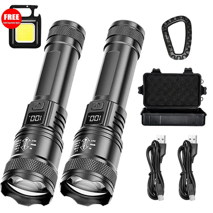 Ultra Bright Rechargeable LED Flashlight