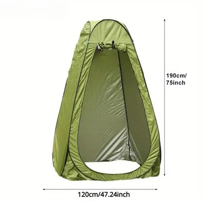Outdoor bathing tent