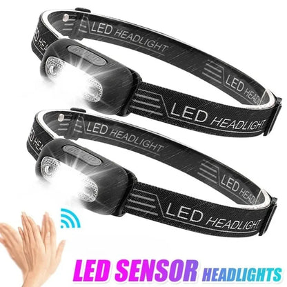 Mini LED Outdoor Waterproof Camping Headlamp