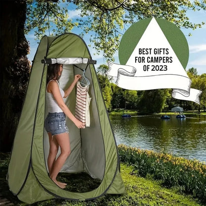 Outdoor bathing tent