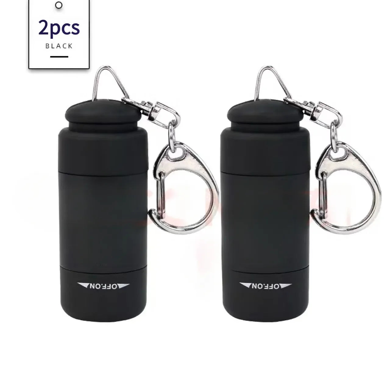 USB rechargeable keychain LED flashlight