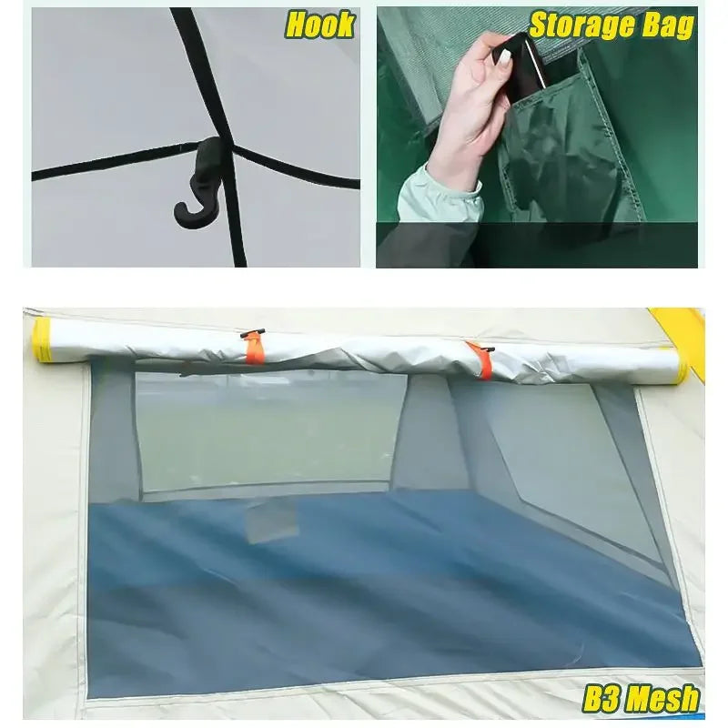 Travel Family Rainproof Windproof 1-4 people Tent