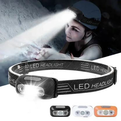 Mini LED Outdoor Waterproof Camping Headlamp